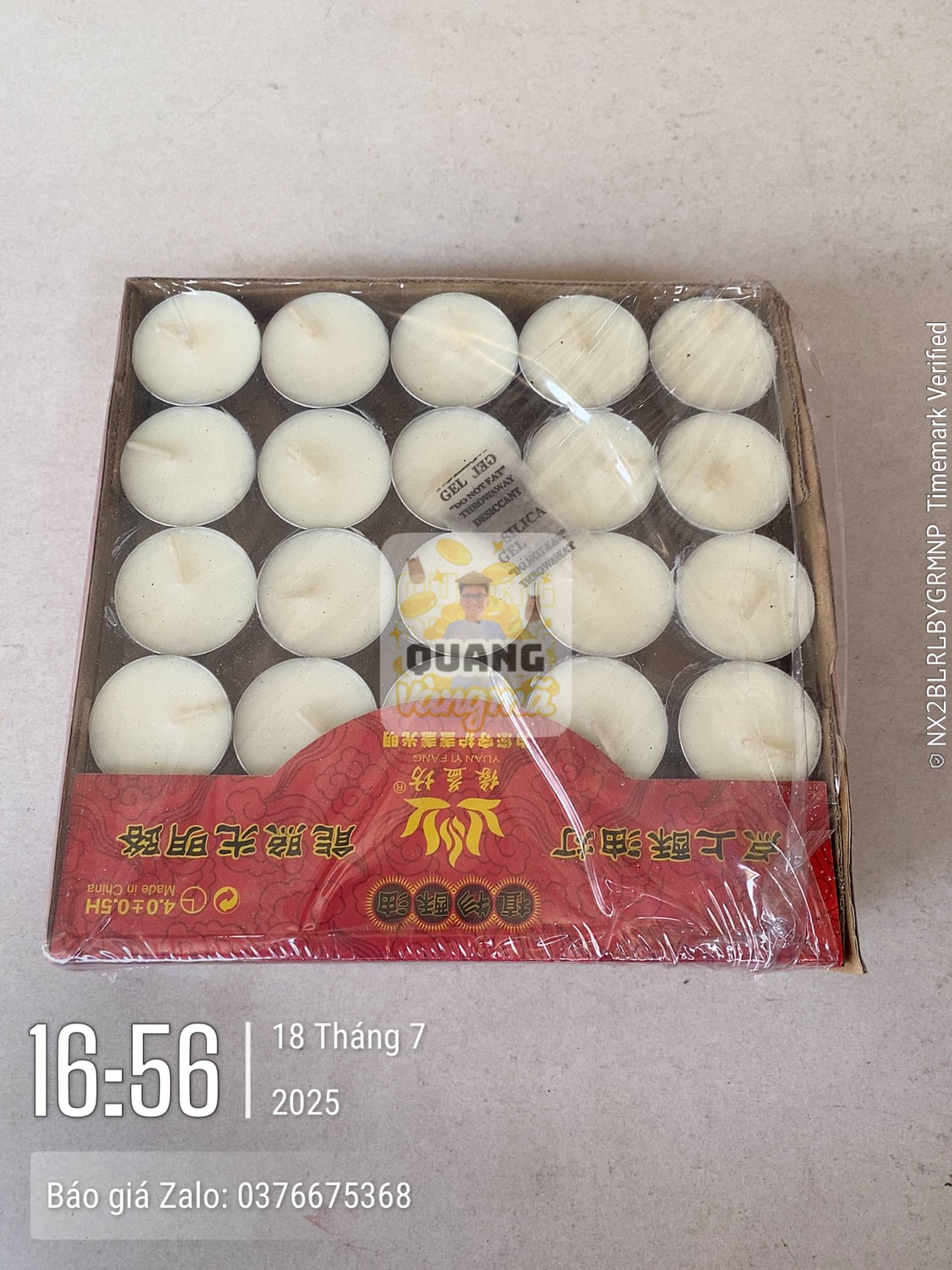 Nến sáp nắp